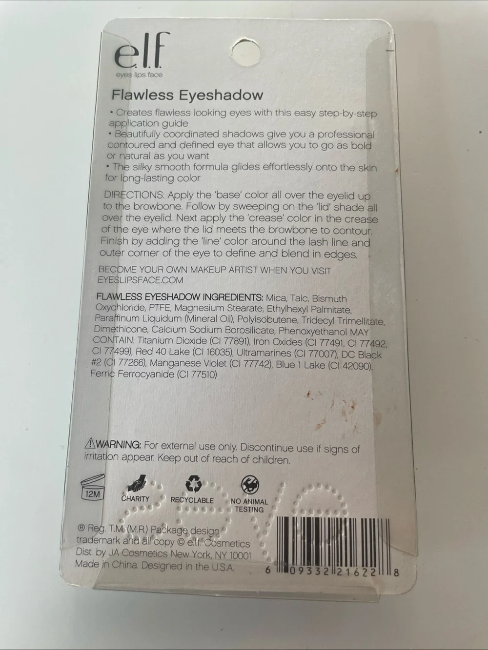 e.l.f. Golden Goddess Flawless Eyeshadow - 21622 - 4 Pan - Discontinued (New)